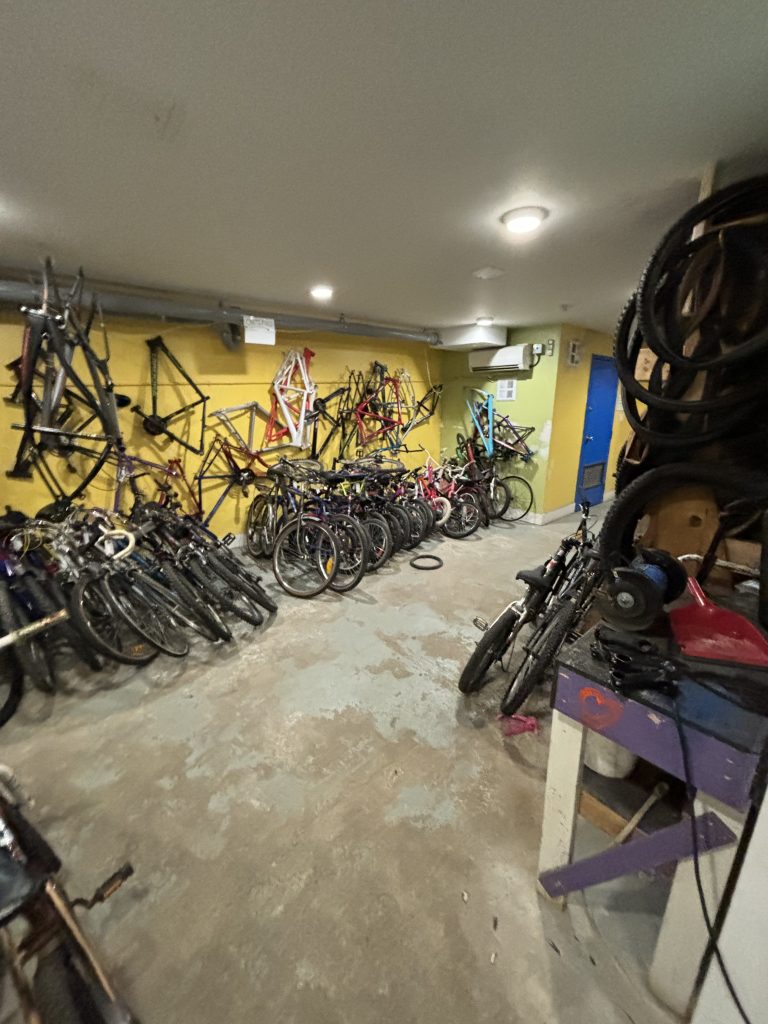 Photo of additional storage at Recycle Cycles