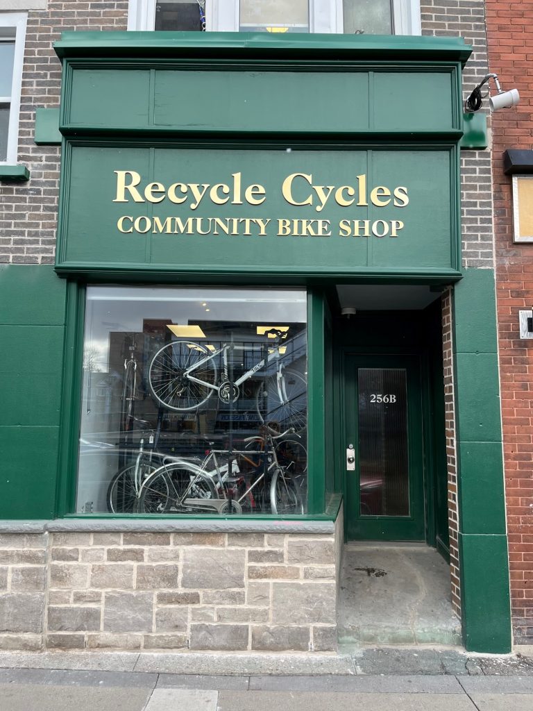Photo of the front of Recycle Cycles